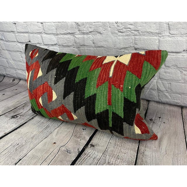 Vintage Pillow Case Turkish Kilim Pillow Decorative Kilim Pillow Dry cleaning only. PILLOW INSERT IS NOT INCLUDED