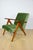 Olive B-310 Var Armchair in Sea Green Olive Velvet, 1970s For Sale - Image 8 of 9