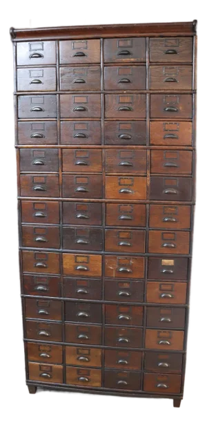 Globe Quarter Sawn Oak Sectional Stocking File Cabinet
