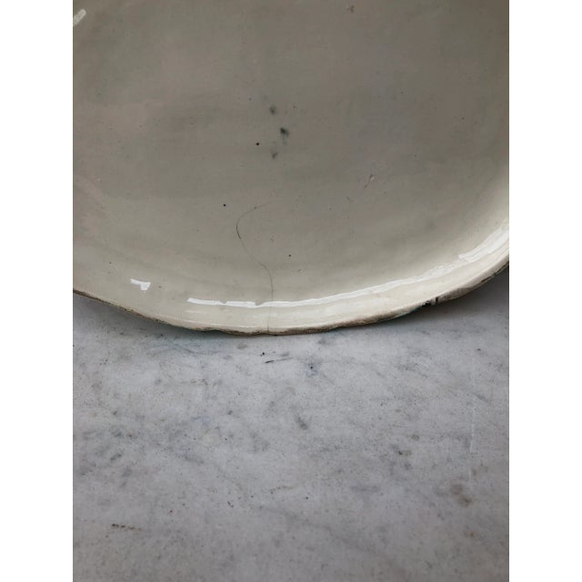 Circa 1890 Large Majolica Hen Jardinière Luneville For Sale - Image 10 of 16