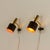 Metal Wall Scones by Svend Aage Holm Sørensen for Holm Sørensen & Co, 1960s, Set of 2 For Sale - Image 7 of 16