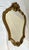 Vintage Belgian Rococo Style Gilded Mirror For Sale - Image 4 of 10
