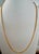 Vintage 18 Karat solid Yellow Gold 30 Gm, Link Chain, 3.6 mm Necklace, 28 " Long For Sale - Image 11 of 18