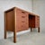 Mid-Century Modern Teak and Oak Twin Pedestal Desk by Alfred Cox, 1960s For Sale - Image 12 of 12
