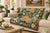 Morris & Co. Arts & Crafts Pineapple Botanical Woven Throw Blanket – Green & Gold, 60 × 50 For Sale - Image 4 of 5
