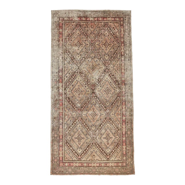 Mid 20th Century Antique Decorative Khotan Rug For Sale