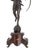 19th Century Five-Light Chandelier Sculpture in Bronze and Marble For Sale - Image 5 of 8
