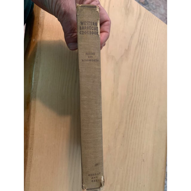 1949 Bill Magee's Western Barbecue Cookbook by Ed Ainsworth California Cowboy For Sale - Image 12 of 16