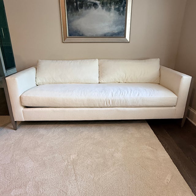 2020s Vanguard Wood Framed Sofa For Sale - Image 5 of 15