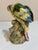 Mid-Century Modern Mid-Century Italian Majolica Parrot Figurine Vase For Sale - Image 3 of 10