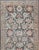 Tribal Blossoming All-Over Floral Antique Persian Sultanabad Gallery in Gray and Pink 4'2 X 12'9 For Sale - Image 3 of 13