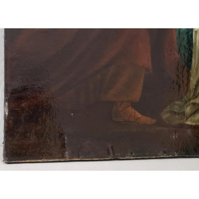 Realism 19th Century Old Master "Susanna and the Elders" After Martinelli For Sale - Image 3 of 11