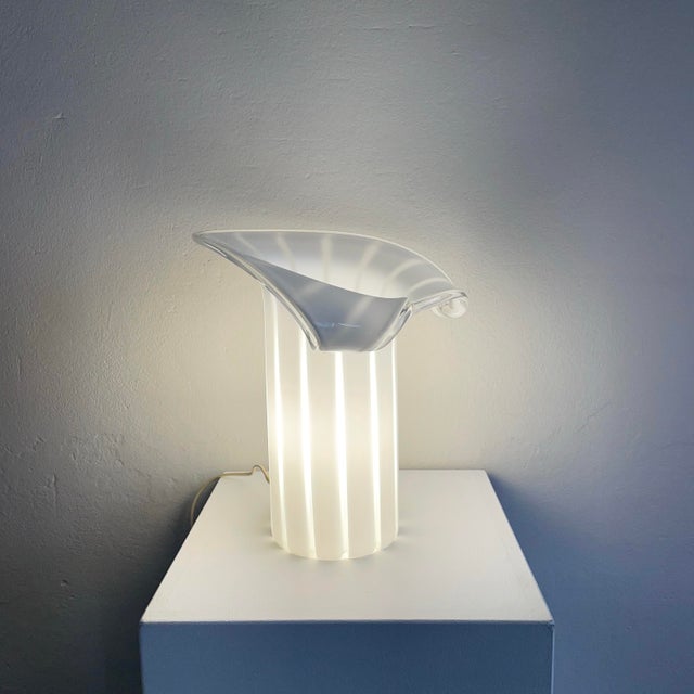 Large Murano Glass Lamp, 1980s For Sale - Image 4 of 15