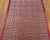 1930s Multicolor Geometric Modern Antique American Hooked Rug 3'2" X 18'9" Wool Handknotted Carpet For Sale - Image 4 of 5
