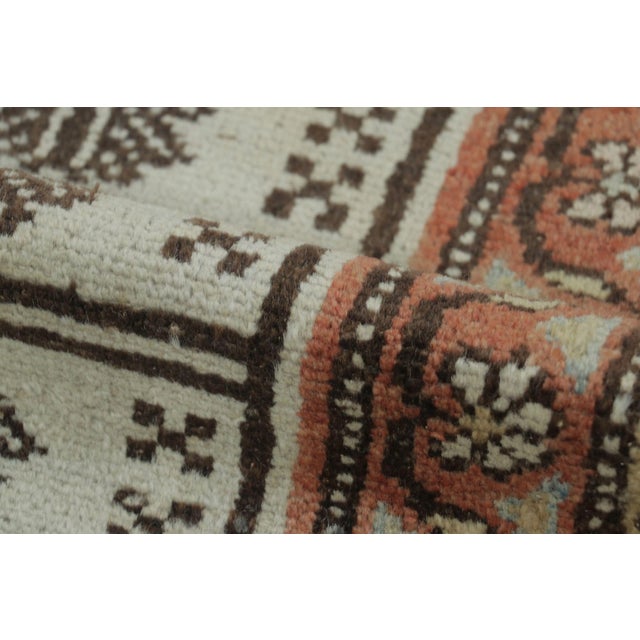 Antique Persian Sarab Extra-Long Runner With Geometric Medallions - Rug & Kilim For Sale In New York - Image 6 of 7