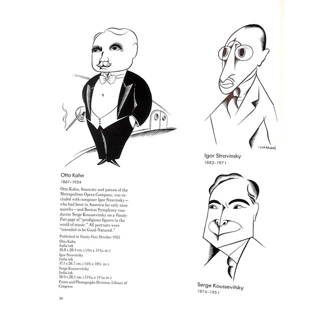 Paper "Miguel Covarrubias: Caricatures" 1985 Cox, Beverly J. & Anderson, Denna Jones For Sale - Image 7 of 9