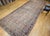 Gray Antique Caucasian Karabagh Gallery Rug, Handwoven Pistachio Green & Yellow, 1850s, 7' x 19' For Sale - Image 8 of 18