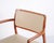 Model 65 Armchair in Rosewood with Light Elegance Leather by N.O. Møller for J.L. Møllers, 1960s, Set of 4 For Sale - Image 7 of 14