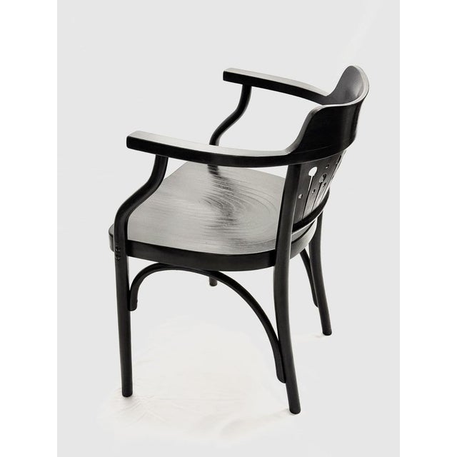 Vienna Secession Armchair by Otto Wagner for Thonet, 1890s For Sale - Image 3 of 16