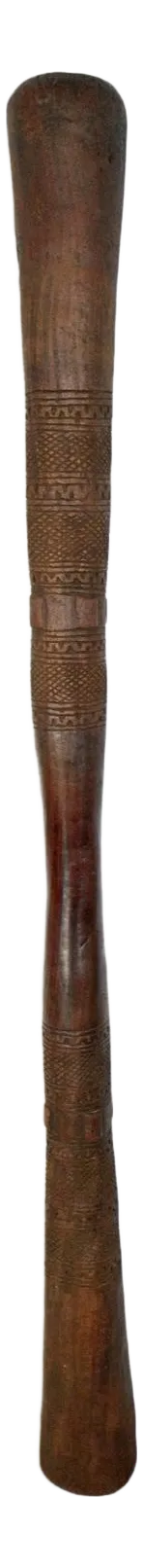 Large Vintage Tuareg Rustic Wood Pestle Stick