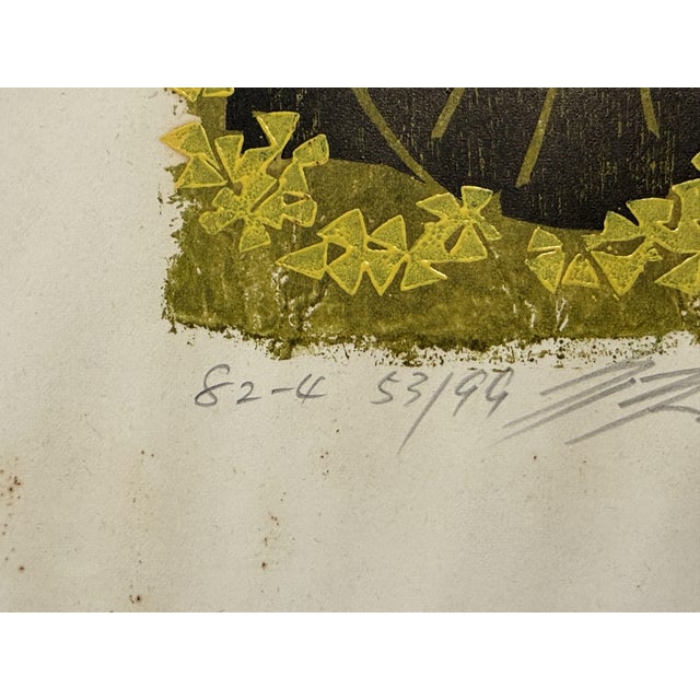 Author: Hu Te Hsin Signed and numbered print from 1982, from an edition of 99 Provenance: Malaysia, Ampang Gallery, Kuala...