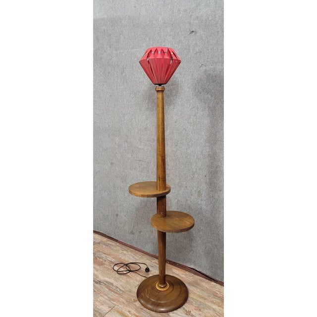 Art Deco Style Servant Floor Lamp, 1940s For Sale - Image 3 of 4