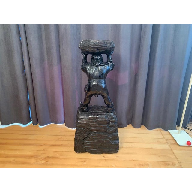 Swiss Artist, Black Forest Gnome or Dwarf, Late 19th Century, Limewood For Sale - Image 5 of 18