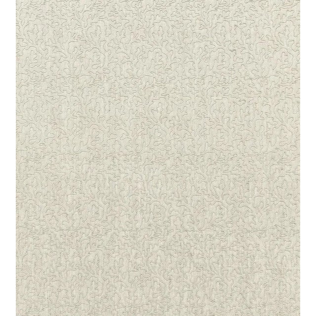 Sample - The House of Scalamandré Coraille Fabric, Flax For Sale