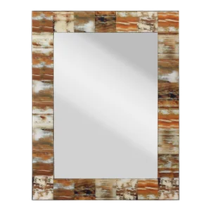 Jamie Young Rectangle Faux Horn Mirror, Medium