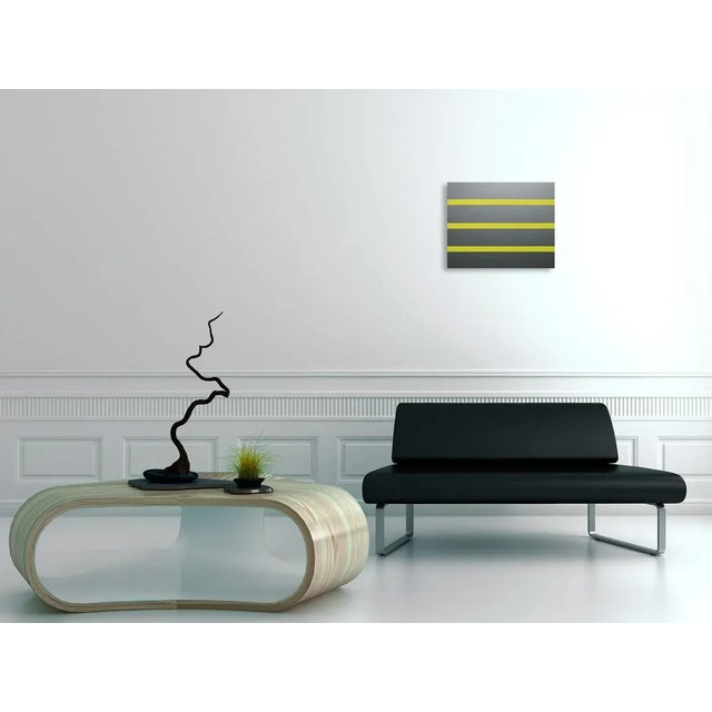 Adhesive tape, acrylic, lacquer, cardboard on MDF Edition: Unique, Unframed. This work is part of a series ofsimilar works...