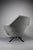 Gray Mid-Century Italian P32 Lounge Chair by Osvaldo Borsani for Tecno, 1960 For Sale - Image 8 of 14