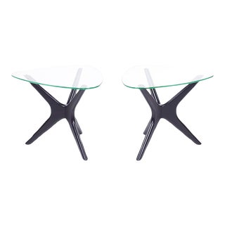 Adrian Pearsall Mid Century Side Tables - Pair For Sale