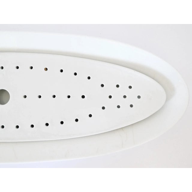 One EXTRA-large french oval stoneware platter originally made for serving fish OR for you,your next cupcake party. The...