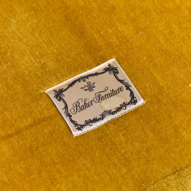 Michael Taylor for Baker Furniture Far East Collection Mid Century Walnut Sofa For Sale - Image 10 of 10