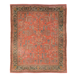 Galerie Shabab Collection Early 20th Century Turkish Oushak Room Size Carpet For Sale