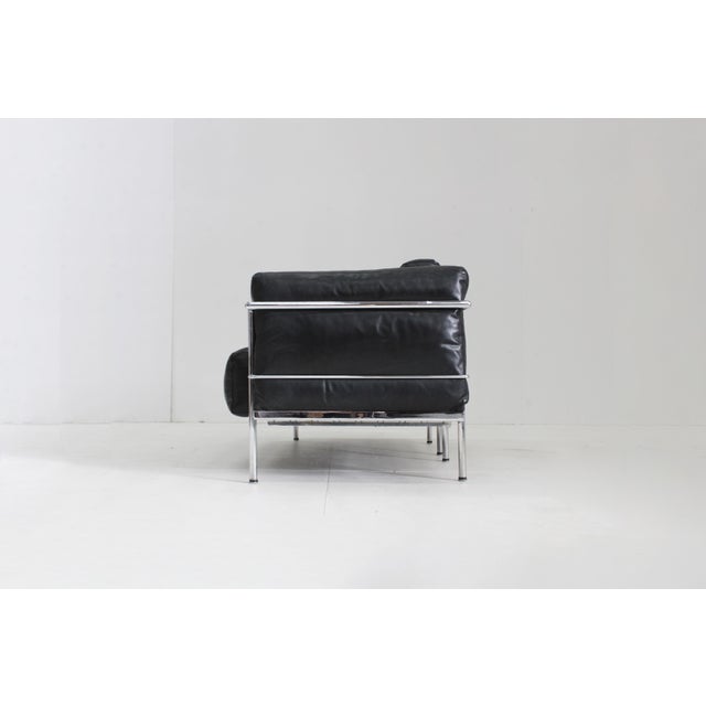 LC2 Two-Seater Sofas by Le Corbusier for Alivar, 1980s, Set of 2 For Sale - Image 13 of 15