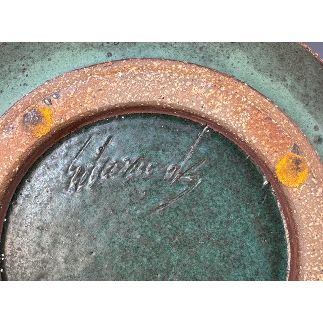 Mid-Century Joel Edwards Large Studio Pottery Lidded Jar For Sale - Image 15 of 15