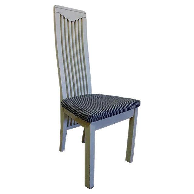 Dining Chairs in the Style of Mackintosh, 1980s, Set of 8 For Sale