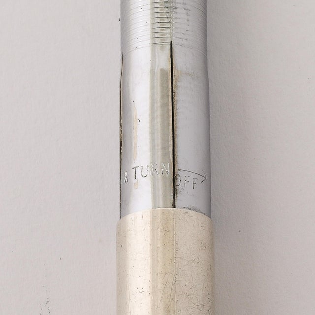 Modernist Sterling Silver Ballpoint Pen W/ Sculptural Clip Signed Tiffany & Co. For Sale - Image 9 of 9