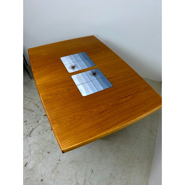 Mid 20th Century Vintage Mid-Century Modern Dining Table by Poul H. Poulsen for Gangso Mobler For Sale - Image 5 of 10