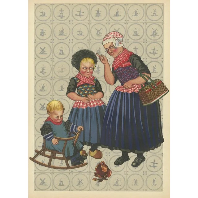 Black Gratiane de Gardilanne and Elizabeth Whitney Moffatt, Gelderland Costumes from Nunspeet and Hierden in Holland, 1932, Print For Sale - Image 8 of 10