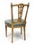 Wood Mid 20th Century French Louis XVI Floral Carved Side Chairs - A Pair For Sale - Image 7 of 8