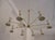 Italian Variant 1960 Stilnovo Style Italian Diabolo Chandelier For Sale - Image 3 of 3