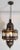 Moroccan Moroccan Hanging Clear Glass Lantern in a Moorish Star Shape For Sale - Image 3 of 12