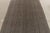 Traditional Vintage Turkish Kilim Rug in Gray Solid Striae, Subdued Multihued Embroidery For Sale - Image 3 of 7