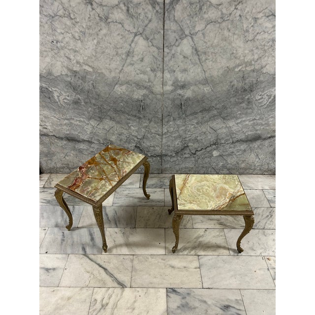 Victorian Onyx Nesting Tables For Sale - Image 10 of 12