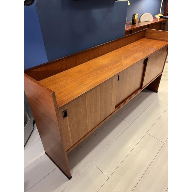 Mid-Century Modern Teak Console Table, Italy, 1960s For Sale - Image 3 of 15
