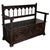 19th Spanish Carved Hall Bench With Storage For Sale - Image 13 of 13