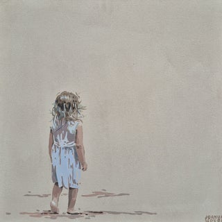 Joanna Woyda, the Beach: A Walk, 2026, Acrylic on Canvas For Sale