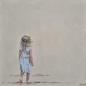 Joanna Woyda, the Beach: A Walk, 2026, Acrylic on Canvas